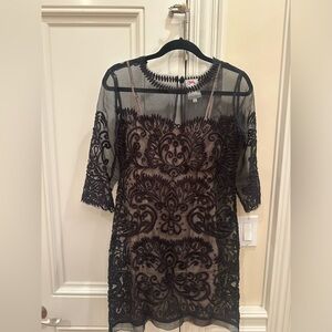 Yoana Baraschi black dress